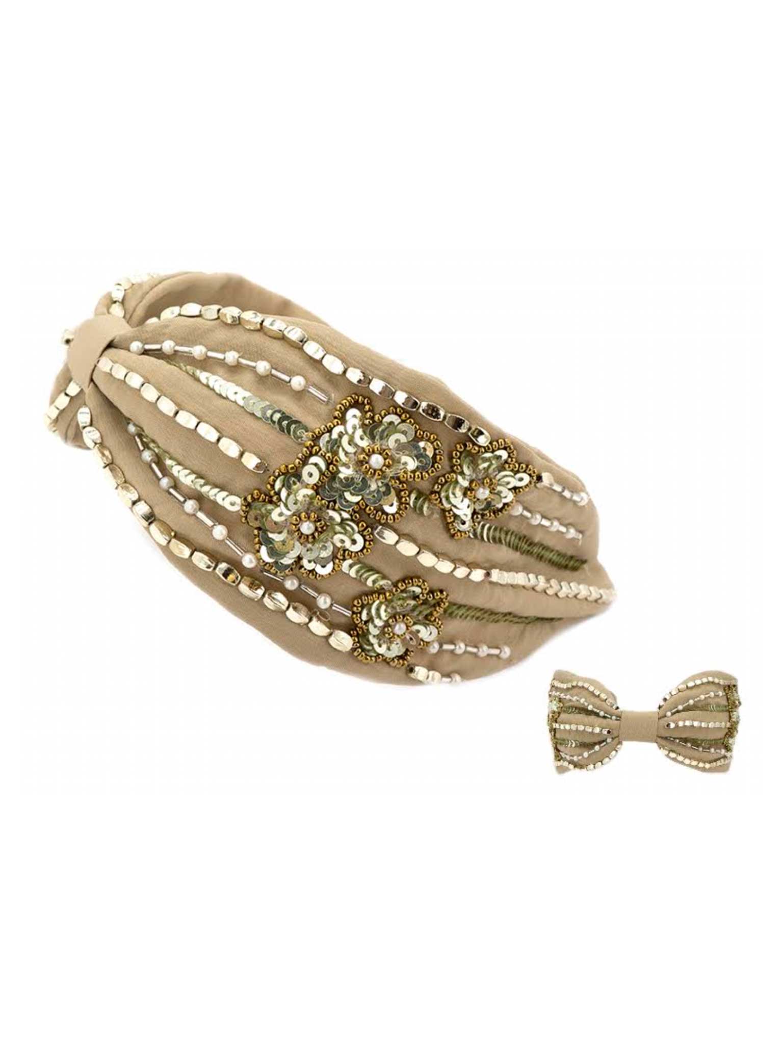 Thin Beaded Headband